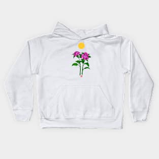 Flower Sunset V2 Kids Hoodie